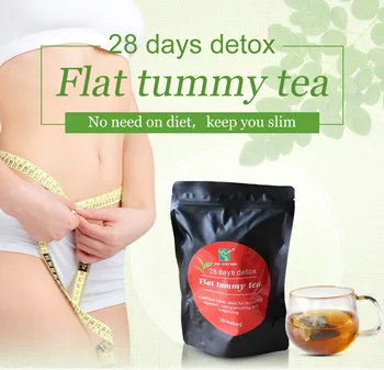 28 Dní Prírodné Chudnutie Čaj Čaj na Spaľovanie Tukov Hmotnosť Strata Zdravé Chudnutie Skinny Zoštíhľujúce Brucho Detoxikačný Čaj Proti Celulitíde