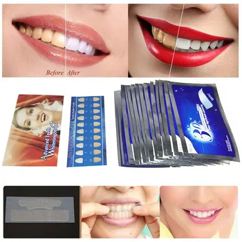 28Pcs/14Pair Gél Zuby Bieliace Prúžky Ústna Hygiena, Starostlivosť o Dvojité Elastické Zuby Bieliace Prúžky Bieliace Zubné Nástroje