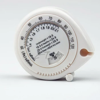 28pcs/mnoho 0-150 cm Presné Zdravie BMI Kalkulačka BMI Telo Pás Opatrenie Pásky