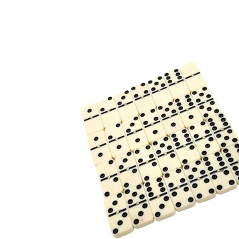 28pcs Zábava Dvojité Šiestich Blokov Šach Hra S Box Domino Nastaviť Darček Cestovné Prenosné Tradičné Klasické Hračky Dot Legrační