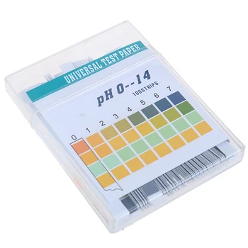 2Boxes PH Test Papers 0-14 PH Testovacie Prúžky Univerzálny Alkalické Kyseliny Indikátor Papier Pre PH Tester 200Pcs