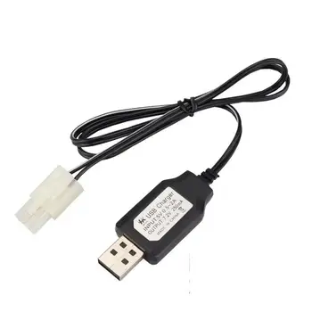 2pc 3.6 V, 4.8 V 6.0 V 7,2 V, 9.6 V USB nabíjačka, USB nabíjací kábel pre 3.6 V, 4.8 V 6.0 V 7,2 V, 9.6 V Ni-CD/Ni-MH dobíjacie batérie