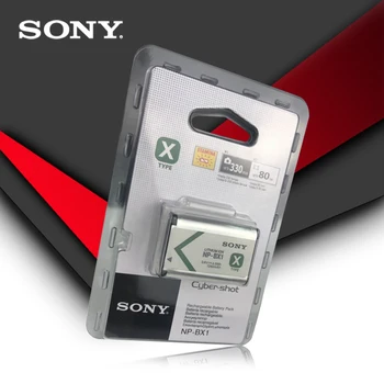 2pc/veľa Originál Sony NP-BX1 NP BX1 Batérie Fotoaparátu DSC RX1 RX100 M3 M2 RX1R WX300 HX300 HX400 HX50 HX60 GWP88 PJ240E AS15 WX35