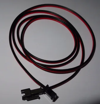 2pin JST prípony kábel, 1m dlhý,18AWG jednom konci s samec konektor, druhý koniec s samica konektor