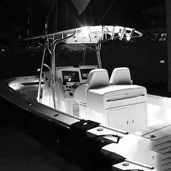 2x 12V 18W Spot LED Marine Rozmetadlo Svetlo Yacht Marine Loď Schodisko Palube Stožiar Lampa Trailer Interiér & Exteriér Osvetlenie