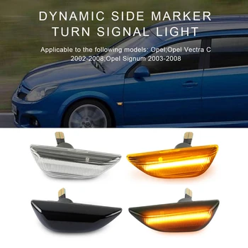 2x LED dynamický strane zase signálne svetlá na Opel Mokka X Chevrolet Trax Buick Encore auto led strane značku indikátora lampy