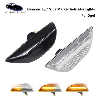 2x LED dynamický strane zase signálne svetlá na Opel Mokka X Chevrolet Trax Buick Encore auto led strane značku indikátora lampy