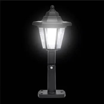 2x Solárne Napájanie LED Svetlo Ceste v Stene Krajiny Mount Vodotesné Svietidlo Cesty, Záhradný Plot Trávnik Solárne Lampy, Svetlá Vonkajšie #45