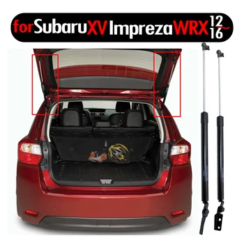 2x Výťah Podporuje Plynové Vzpery Otrasy Zadné Boot zadných dverí batožinového priestoru Klapka pre Subaru XV WRX Subaru Impreza 2012-2016 hatchback 20-palcový