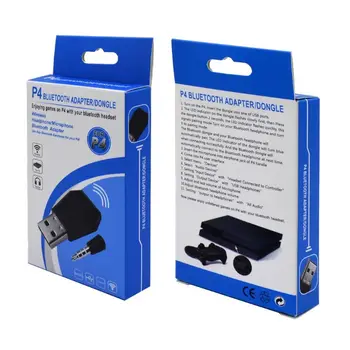 3,5 mm Bluetooth 4.0, USB Dongle Adaptér Bezdrôtovej siete pre PS4 Radič Náhlavnej Súpravy R9JB