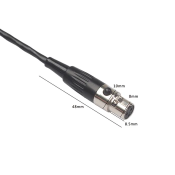 3,5 mm Jack, Mini XLR 3 KOLÍK Kábel Mužov a Žien Audio Kábel pre Mikrofóny, Reproduktory, Zvuk Konzoly Zosilňovač 1M