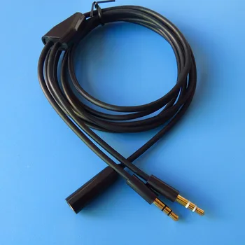 3.5 mm Stereo TRRS Telefónne Zásuvky Jack na Mikrofón Headset PC splitter kábla 1,5 m