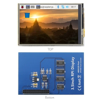 3,5 Palcový 320 X 480 ILI9486 TFT LCD Displej Odporový dotykový displej Pre RPi Raspberry Pi 4B/3B+/3B/2B/B+/B Všetky série Dotykové Pero