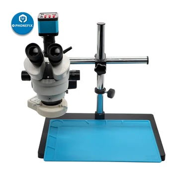 3.5 X-90X Trinocular Stereo Mikroskopom PCB Opravy mobilného Telefónu mikroskopom PCB Mikroskopom Digitálny fotoaparát mikroskopom