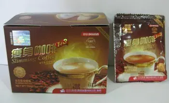 3 Box - Slinming Iny~tant Kávy 15 Vrecúškach /box spotrebu Kalórií Hmotnosť riadenia
