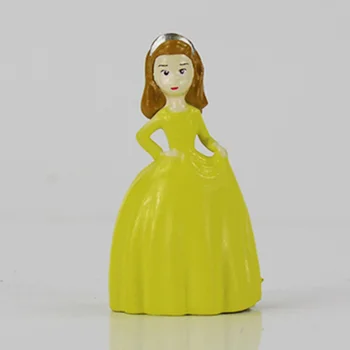 3 cm-6typ 12pcs/veľa Princezná Akčné Figúrky PVC Sophia Prvý Princeznej Zbierky Hračiek