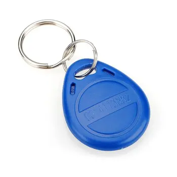 3 farba modrá červená žltá dvere kľúčom čip 100 ks/veľa RFID 125kHz Blízkosti ID Token Tag Key Keyfobs rfid príveskom pre vstupné dvere