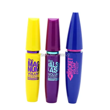 3 farby Mascara waterproof mihalnice objem vyjadriť make-up Colossal Riasenky, očné Make up a Kozmetické nástroje 120pcs/set