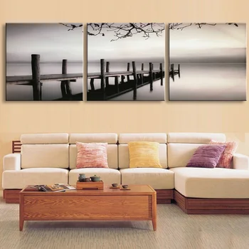 3 kusy high-definition tlače na Šírku plátno olejomaľba plagát a wall art obývacia izba obrázok PL3-026