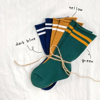 3 Pár ponožky bavlna priedušná detské ponožky najlacnejšie Jeseň&zime 1-12 rokov starých Chlapcov, Dievčatá, Deti v roku 2020