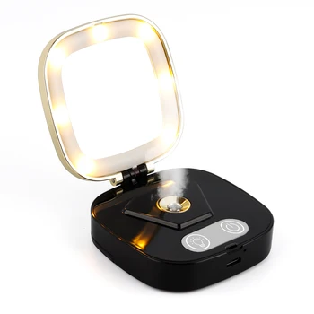 3 Režim LED Svetlo make-up Zrkadlo Nano Hydratáciu Tváre Moisturzing Kozmetická Lampa Zrkadlo Ziskové Tváre Zvlhčovač Striekacie Zariadenia