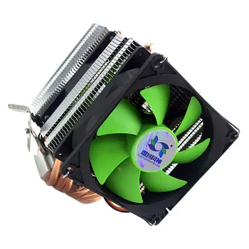 3 Riadky 6 Heat Pipe CPU Chladič AVC Čistej Medi AMD 1155 1156 Ploche Počítača CPU Chladič Konštantnú Rýchlosť jednoduché Dvojité Vietor