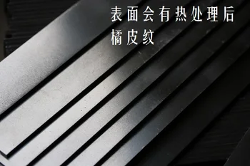 3-vrstvová Sandwich nôž výroba ocele čepeľ San-mai nehrdzavejúcej ocele polotovary HRC57 nôž materiál