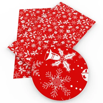 30*140 cm Vianočný Stromček Santa Faux Umelé Syntetické Kožené Textílie DIY Šitie Odevu HairBow Tašky,1Yc7159