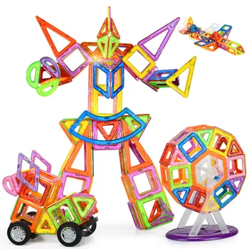 30-180pcs/Set Mini Magnet Hračky, Stavebné Bloky, Magnetické Výstavby Dizajnér DIY Vzdelávacie Bloky Hračky, Hry Pre deti, darčeky