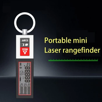 30/40 Metrov Prenosný Laserový Diaľkomer Bluetooth Mini Meranie Vzdialenosti Meter s Krúžkom Nabíjanie pomocou pripojenia USB Laser Distance Meter Nové