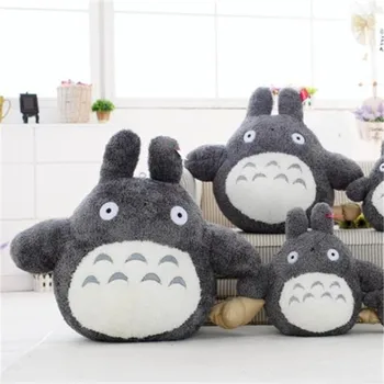 30-70 CM kawaii Japonskom štýle Štúdio Ghibli anime mačka plyšáka,Dlhé Môj Sused Totoro Vankúš plyšové hračky, Bábiky Vankúše