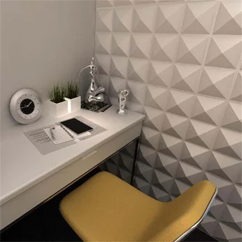 30 cm 3D dlaždice panel formy omietky 3D samolepky na stenu obývacia izba tapety nástenná maľba Nepremokavé Kúpeľne, Kuchyne, Troch-dimenzionální stenu