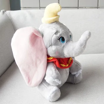 30 cm Disney Slon Dumbo Plyšové Bábiky Hračky, Plyšové zvieratká Mäkké Hračky Pre Dieťa Narodeniny Darček Plnené Bábiky Deti Darček k Narodeninám