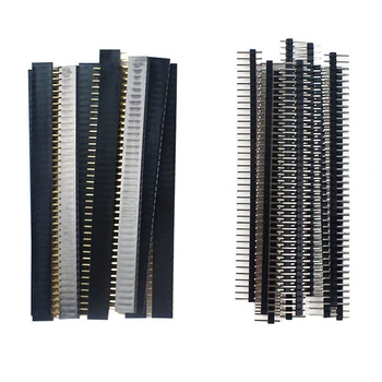 30 Ks 40 Pin 2.54 mm Samec & Žena Pin hlavičky Zapojte konektor pre Arduino Prototyp Štít