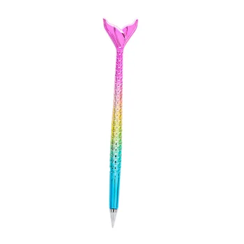 30 ks/veľa Farebné Mermaid guľôčkové pero Roztomilé modré roller guličkové pero, Kreatívne Grafické efekty darček kancelárske školské potreby