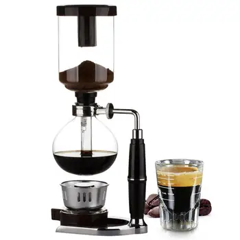 300/500 ml Sifón kávovar Sklenený Hrniec Domov DIY Filter Príručka Coffeemaker