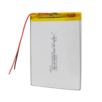 3000mAh 3,7 V 357090 polymer lithium ion Batéria Náhradná Batéria Pre MP5 DVD, GPS, Fotoaparát Tablet, E-book, Elektrické Hračky