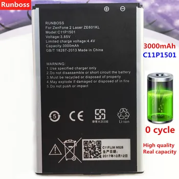 3000mAh C11P1501 Batérie vhodné Pre Asus Zenfone 2 Laserové 5.5