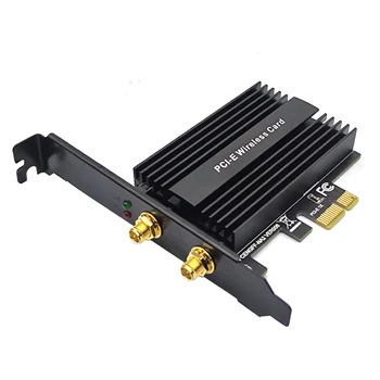 3000Mbps Dual Band Wireless Desktop PCIe Pre Intel AX200 Pro Karty 802.11 ax 2.4 G/5 ghz Bluetooth 5.0 PCI Express 6 WiFi Adaptér