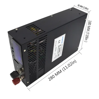 3000W s digitálnym displejom prepínanie napájania S-3000-24V vysoký výkon DC transformer továreň na priamy predaj