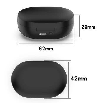 300mAh Plnenie Prípade s USB Kábel pre Xiao Redmi AirDots TWS Slúchadlá Slúchadlá Plnenie Box Príslušenstvo