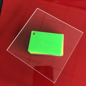 300x300mm jasné, transparentné akrylátové list pmma panel hrúbky 2 mm do 8 mm
