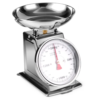 304 Nerezovej Ocele Domácnosť, Kuchyňa Mechanická váha 2 kg, 4 kg
