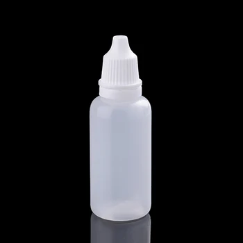 30pcs 20ml Plastové PE Skladovanie Fliaš pre najlikvidnejších Stlačiteľný Kvapkadla Fľaša Očných kvapiek Prázdnu Fľašu Čiapky Osobnej Starostlivosti Kvapkadla