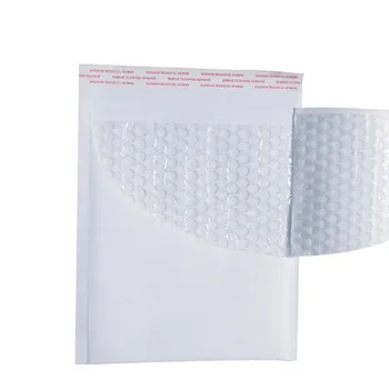 30pcs/veľa Biely sulfátový papier Pearl Film Bublinkové Obálky, Tašky Vodotesný Balenie Poštových Tašiek