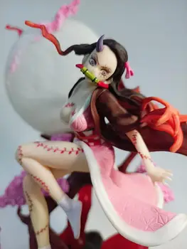 32 cm Anime GK Moje Dievča Démon Vrah Kimetsu č Yaiba Kamado Nezuko PVC Akcie Obrázok Hračky Socha Dospelých Zberateľskú Model Bábika Darček