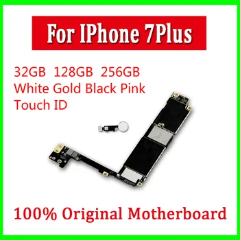 32gb / 128gb / 256 gb Pre iPhone 7 Plus Doska Odomknutý Logic Dosky Na iPhone 7 Plus 5,5 palca S IOS Systém Čip