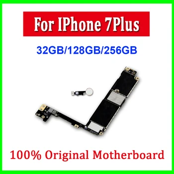 32gb / 128gb / 256 gb Pre iPhone 7 Plus Doska Odomknutý Logic Dosky Na iPhone 7 Plus 5,5 palca S IOS Systém Čip
