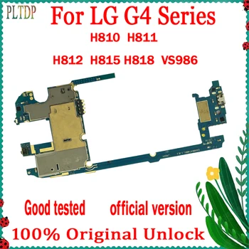 32GB pre LG G4 H815 H810 H811 H812 VS986 základnej dosky, Originálne Odomknutý Pre LG G4 H815 logic board Dobré testované