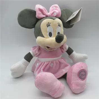 35 cm Disney Classic Retro Mickey Mouse A Minnie Mouse Plyšové Hračky, Plyšové Mäkké Bábiky Pre Deti Darček k Narodeninám
